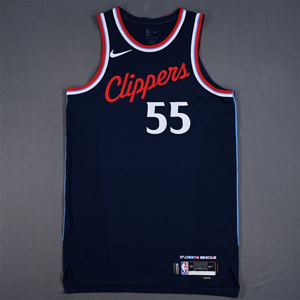 Derrick Jones Jr. - Icon Edition Jersey - Worn in Clippers First Victory at Intuit Dome - Worn 2 Games - 10/30/24 & 11/4/24